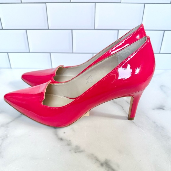 NWOT Boden Women’s Heels Size 8 Pink Patent Leather - Picture 8 of 9
